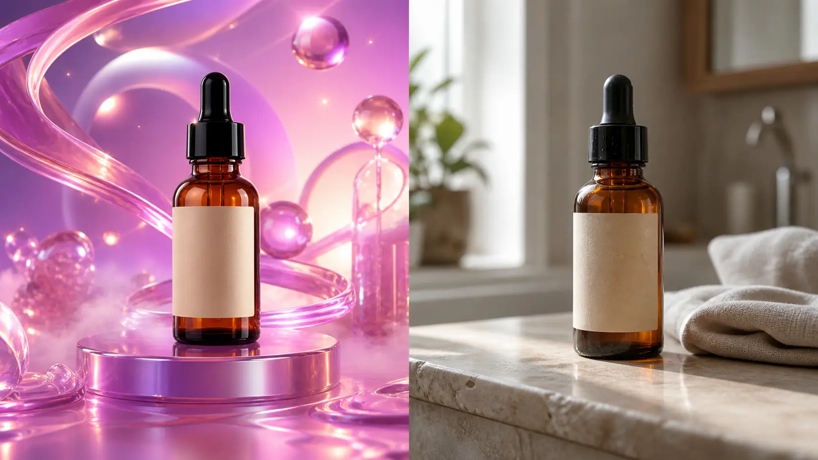 An uncontrolled serum product generation compared with a more directed result