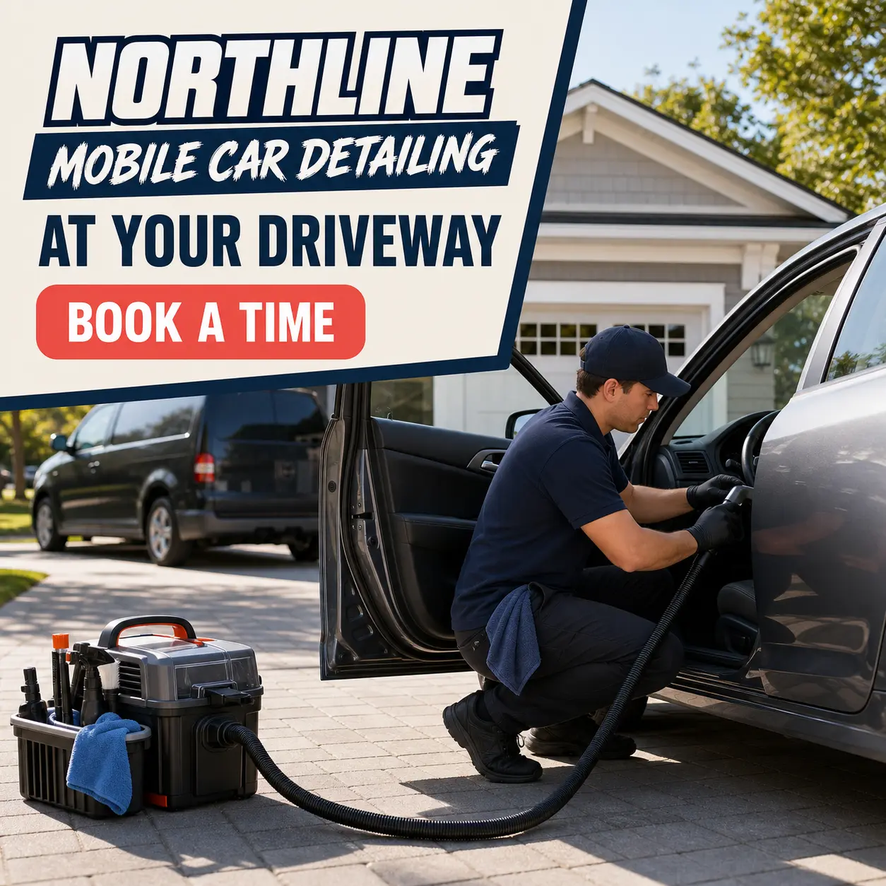 Directed fictional Northline mobile detailing service image
